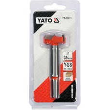 YATO Freza pentru lemn cu tija 10mm, diametru 35mm..